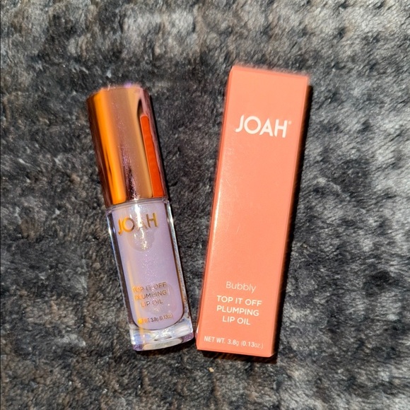 JOAH Top It Off Plumping Lip Oil - Purple NIB - Picture 5 of 13